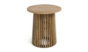 Habitat Jericho Side Table Natural Elegant Living Room Furniture - Picture 1 of 5