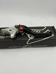 CRG Roll-A-Click Billet Fully Adjustable Brake Lever Yamaha FZ1 FZ6 AB-531 - Foto 1 di 6