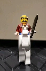 Lego Minifigure CMF Kinght Riding A White Horse With Large Sword - Picture 1 of 3