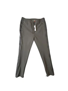Filling Pieces Women's Grey Zip Up Hem Skinny Fit Jogger Pants Size L - Picture 1 of 13