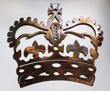 Grand Royal Crown - Metal Wall Art - Copper 12" x 10 1/2"