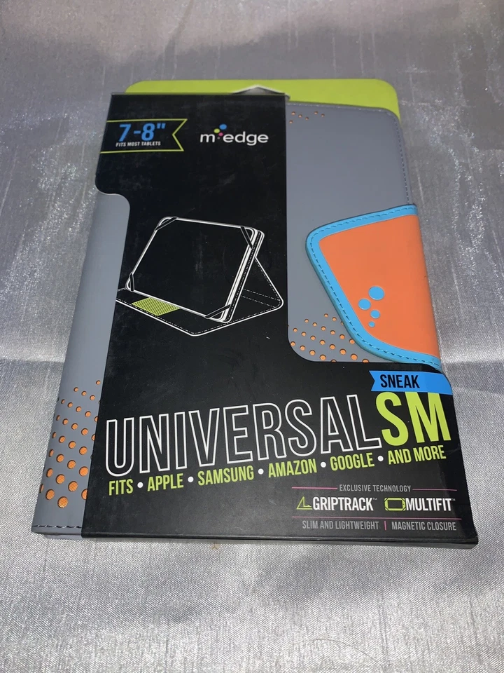 M-Edge Universal SM Sneak Folio - 7-8” tablets (Apple,Samsung,Amazon,Google,LG,. - Image 1 of 2