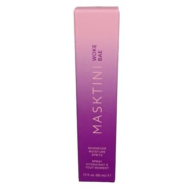 MASKTINI Woke Bae Whenever Moisture Spritz Full Size 1.7 fl oz NEW MSRP $65 - Image 1 of 4