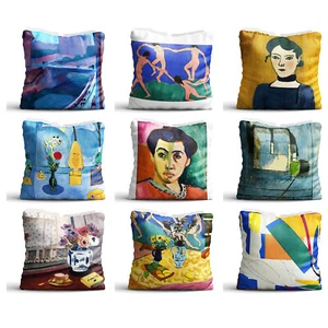 Painting By Henri Matisse High Quality Silk Pillowcase Sofa Decor Cushion Covers - Picture 1 of 56