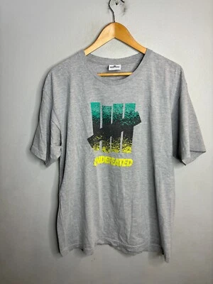 Undefeated Tee T-shirt Crew Neck S/S Men's Size XL Gray 1596 - Image 1 of 4