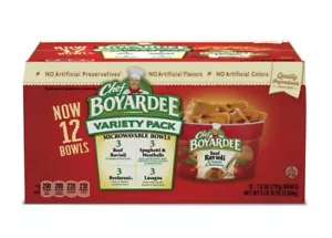 Chef Boyardee Variety Pack (7.5 oz., 12 pk.) FREE SHIPPING - Picture 1 of 8
