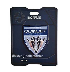Disneyland Avengers Campus Avengers Quinjet Flight Crew Iron On Patch NEW - Picture 1 of 2