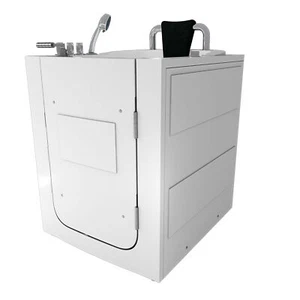 Senioren Wanne Sitzbadewanne Sitzwanne Whirlpool mit Tür Pool S10-TH-WP - Bild 1 von 10
