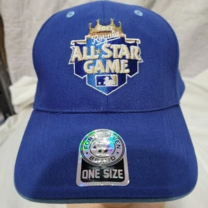 Cappello Royals Allstar Game 2012 uomo taglia unica blu strapback berretto baseball '47 - Foto 1 di 14