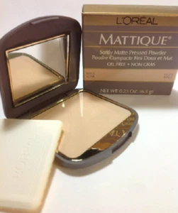 L'oreal Mattique Softly Matte Pressed Powder .23 Oz - Soft Ivory/Ivoire - Picture 1 of 1