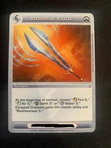 Double Edge - Chaotic Card - Alliances Unraveled Battlegear - Bild 1 von 2