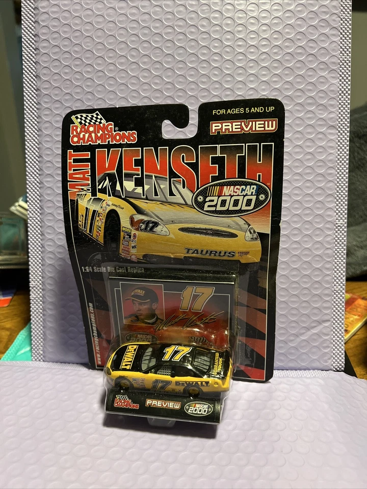 Racing Champions Matt Kenseth #17 Dewalt 2000 Ford Taurus escala 1/64 diecast Foto 1 de 1
