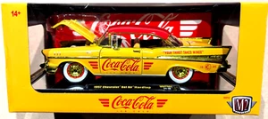 M2 Machines 1957 Chevrolet Bel Air Hardtop Coca-Cola CHASE 1/750 WW - Foto 1 di 1