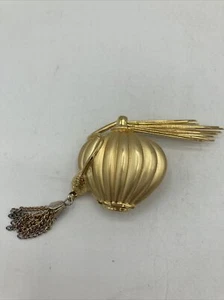 PIN BORLA ATOMIZADOR PERFUME DORADO RETRO VINTAGE EN CAJA - Imagen 1 de 4