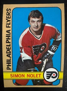1972-73 Topps #26 Simon Nolet - Flyers Scouts Rockies Penguins - Picture 1 of 2