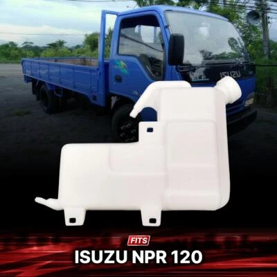 Tanque de reserva de botella de desbordamiento de radiador para camión Isuzu NPR 120 NKR NQR 1994-2005 Foto 1 de 4