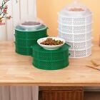 6 Layer Food Cover with Lid, Draining Basket, Multipurpose, Stackable for Party