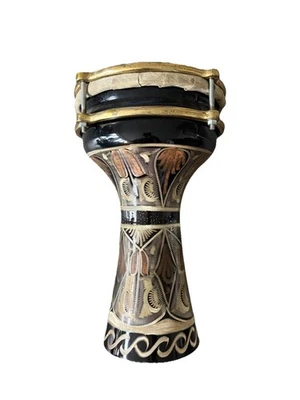 Tamburo Darbuka in rame inciso a mano - Immagine 1 di 3