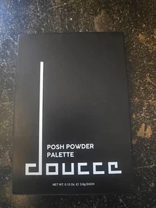 Doucce POSH POWDER PALETTE 6 tonalità blush evidenziante palette viso full size nuovo con scatola - Foto 1 di 2