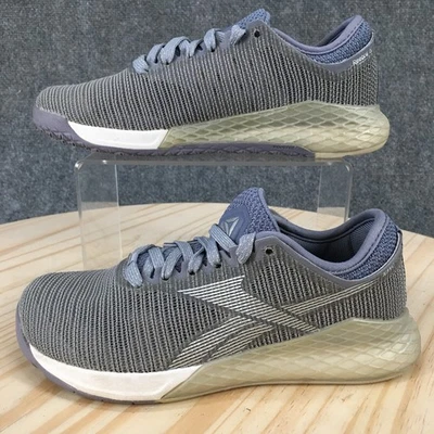 Zapatos deportivos Reebok para mujer 5,5 Crossfit Nano 9 azules con cordones parte superior baja Foto 1 de 4