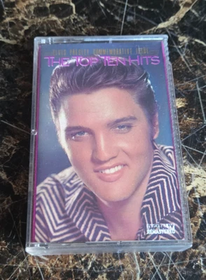 Elvis Presley The Top Ten Hits original 1987 cassette record club edition - Image 1 of 3