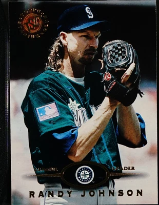 1995 Stadium Club Baseball Randy Johnson #340 - Image 1 of 2