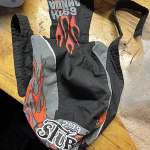  Sturgis 2009 69th Annual Skull Cap Doo Rag Bandana Orange Flames - Bild 1 von 4