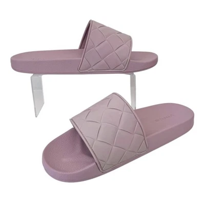 Vince Watley Women Slide Sandal Size 15 EVA Waterproof Unisex Woven Purple, New - Image 1 of 4