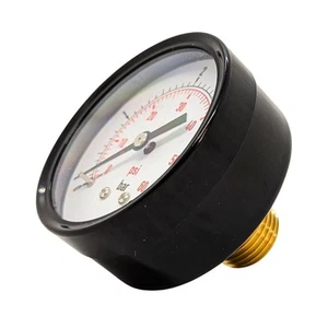 Pressure gauge 0-2,5bar 1/2 Customs Class 2.5 Rear connection Diameter 60mm Pres - Picture 1 of 8