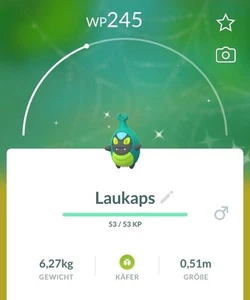 ✨#588 Shiny Laukaps Pokémon Go✨ - Imagen 1 de 2
