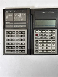 Hewlett - Packard HP-28C Vintage Calculadora Clamshell - Imagen 1 de 10