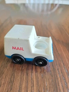 Vintage Fisher Price Postwagen hinten offen rote Briefe - Bild 1 von 5