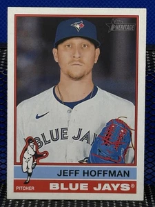 Topps Heritage Jeff Hoffman Toronto Blue Jays Base 431 2025 - Imagen 1 de 2