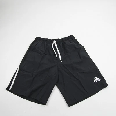 Pantalones cortos deportivos Adidas para hombre negros nuevos con etiquetas Foto 1 de 4