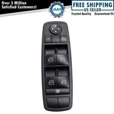 Interruptor de ventana eléctrica delantero izquierdo para Mercedes-Benz 2006-2011 Foto 1 de 4