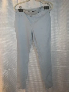 Leggings donna blu chambray medio elasticizzato senza marchio - Foto 1 di 5