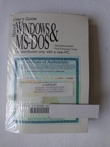 MICROSOFT WINDOWS VERSION 3.1  & MS-DOS 6.22 Full Version (Factory Sealed) - Picture 1 of 4