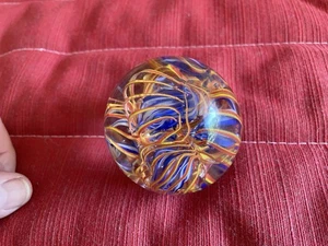 Murano Glass Paperweight - Picture 1 of 3