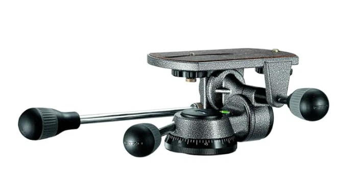 ¡Raro! [Casi COMO NUEVO] G1570M Cabezal de trípode de 3 vías bajo perfil de JAPÓN Foto 1 de 1