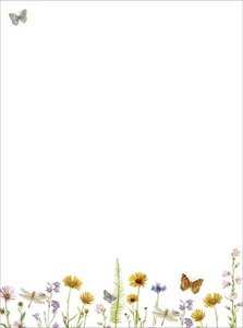 Peter Pauper Press Letter Perfect Stationery - Wildflower Garden 343185 - Picture 1 of 3