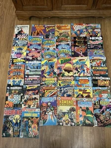 DC gemischtes Comic-Set 60 Vintage Modern Superman Wonder Woman unterschiedlicher Zustand - Bild 1 von 11