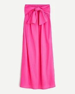 Vestido J Crew Sin Tirantes Lazo Frontal Encubrimiento Rosa Magenta Talla XS NUEVO CON ETIQUETAS - Imagen 1 de 5