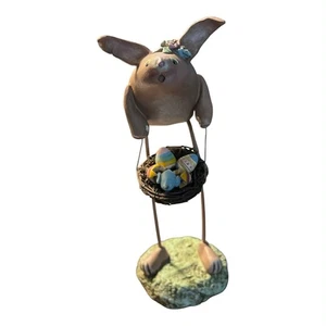 2007 JANELL BERRYMAN Kürbiskerne Volkskunst "Überraschung Schlüpfen" Figur 8" groß - Bild 1 von 7