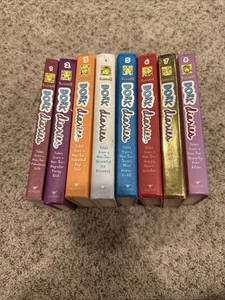 Dork Diaries lot of 8 - Books 1-8 By Rachel Renee Russell - Read Description - Picture 1 of 19