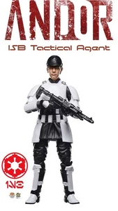 Star Wars : Andor ~ ISB Tactical Agent ~ Black Series action figure by Hasbro - Picture 1 of 21