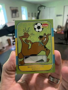2025 SCOOBY-DOO UD FLEER SCOOBY-DOO 1986-87 FLEER MEMORABILIA RELIC BASEBALL!! - Picture 1 of 4