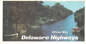 1978 DELAWARE Official State Highway Map Wilmington Dover New Castle County - Picture 1 of 4