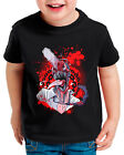 Blood Heart T-Shirt für Kinder denji man manga chainsaw devil