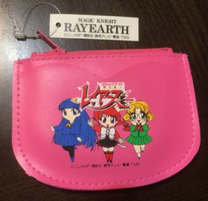 MAGIC KNIGHT RAYEARTH CLAMP COIN PURSE GELDBÖRSE JAPAN IMPORT ORIGINAL 1995 PINK! - Bild 1 von 1