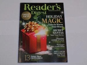 Reader's Digest Magazine Dec 2022 Jan 2023 Holiday Magic Secret Santas Library - Picture 1 of 1
